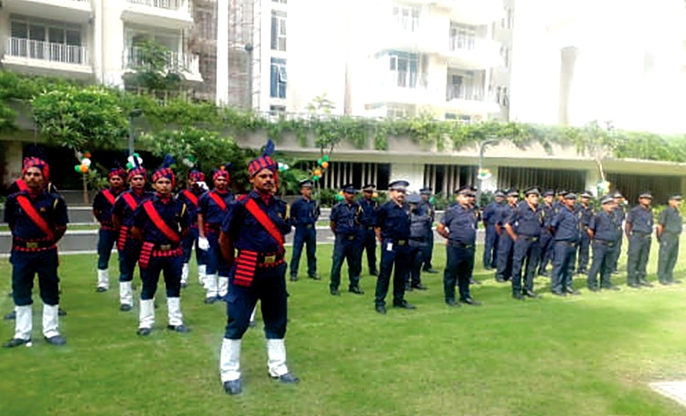 Blackguard ceremonial guard formation