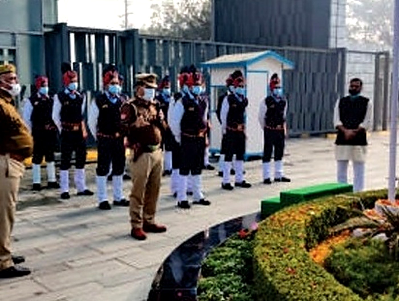 Blackguard guards at Independence Day celebration