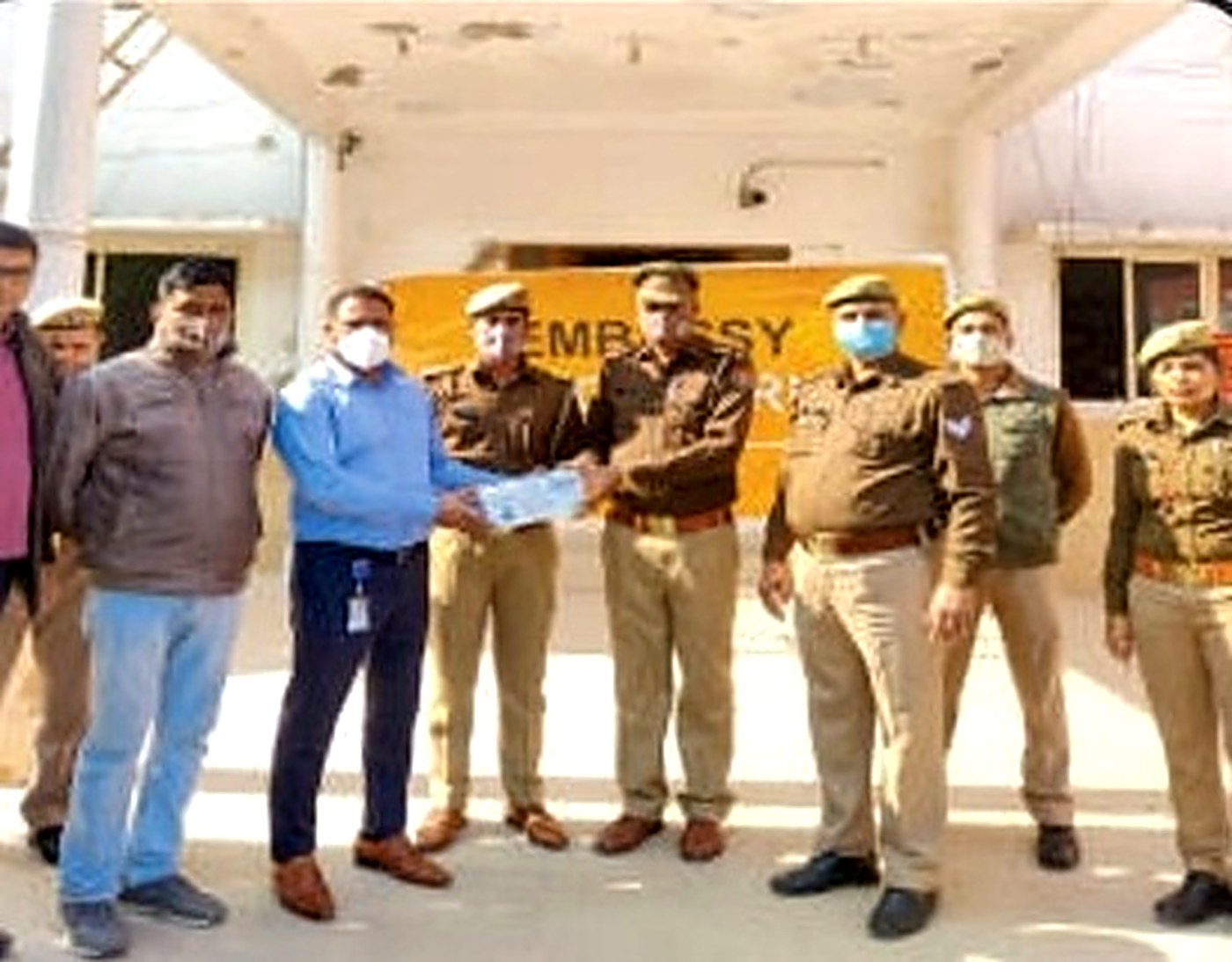 Blackguard leadership collaborating with local police